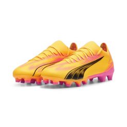 Damskie buty piłkarskie ULTRA MATCH FG/AG PUMA. Czarne obuwie sportowe damskie Puma, bez wzorów, do piłki nożnej. W wyprzedaży za 295.25 zł.