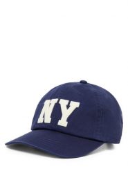 Polo Ralph Lauren Czapka Mężczyźni Bawełna (100%) niebieski, ONE SIZE. Niebieskie czapki i kapelusze męskie Polo Ralph Lauren, z aplikacjami, z bawełny. Za 469.95 zł.