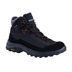 Buty trekkingowe Alpinus Kominite Mid Hydrotex, Vibram. Czarne trekkingi męskie Alpinus. Za 499.00 zł.