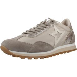 Buty CETTI C1259SRA V26 Beżowy. Brązowe obuwie sportowe damskie QUERCETTI, bez wzorów, ze skóry, trekkingowe. Za 389.99 zł.