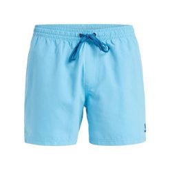 Szorty kąpielowe dla Mężczyzn EVERYDAY SOLID VOLLEY 15" Niebieski. Niebieskie krótkie spodenki sportowe męskie Quiksilver, m, bez wzorów, z materiału. Za 139.99 zł.
