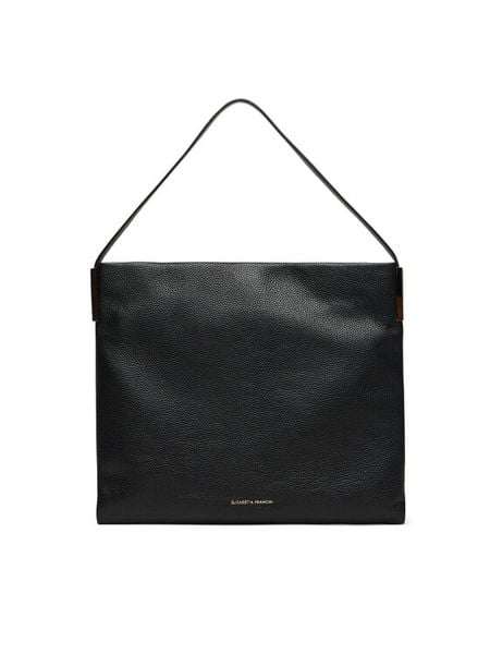 Elisabetta Franchi Torebka BS-47N-56E2-V650 Czarny. Czarne torebki do ręki damskie Elisabetta Franchi, bez wzorów, ze skóry, bez dodatków. Za 2,819.00 zł.