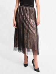 Liu Jo Collection Spódnica Kobiety różowe złoto, XS. Czerwone spódnice damskie Liu Jo Collection, xs, bez wzorów, z tiulu, eleganckie, dopasowane. Za 429.95 zł.