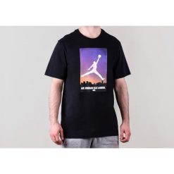 Koszulka męska nike air jordan 23 tee black. Czarne koszulki sportowe męskie Jordan, m, bez wzorów, z bawełny, bez kołnierzyka, bez ramiączek, do koszykówki. Za 149.00 zł.