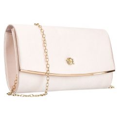 Beżowa kopertówka damska wykonana z tkaniny syntetycznej z wewnętrzną kieszonką Rovicky R-XS028-3. Brązowe kopertówki damskie ROVICKY, bez wzorów, z syntetyku, bez dodatków. Za 54.99 zł.