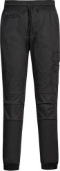 Portwest C074 - Spodnie szefa kuchni Jogger ze stretchem 2XL. Spodnie materiałowe damskie Portwest, xl, bez wzorów. Za 115.52 zł.