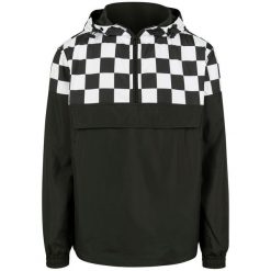 Parka Urban Classic block pull over. Białe kurtki męskie Urban Classics, na zimę, m, bez wzorów, bez kaptura. Za 212.35 zł.