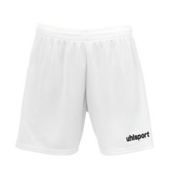 Spodenki damskie Center Basic. Białe spodenki dla dziewczynek Uhlsport, bez wzorów, sportowe. Za 66.30 zł.