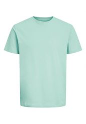 Bawełniana koszulka T-BASIC. Zielone t-shirty męskie Volcano, l, bez wzorów, z bawełny, klasyczne, bez kołnierzyka. Za 59.99 zł.