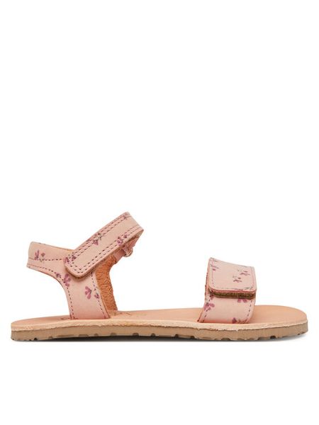 Froddo Sandały Barefoot Flexy Lia G3150264-23 M Różowy. Czerwone sandały dziewczęce Froddo, ze skóry, bez zapięcia. Za 299.99 zł.