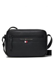 Tommy Hilfiger Saszetka Essential Pu Ew Reporter AM0AM12093 Czarny. Czarne saszetki męskie Tommy Hilfiger, ze skóry. Za 249.99 zł.