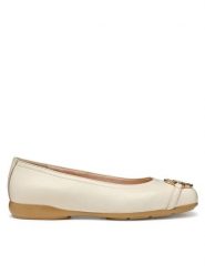 Geox Baleriny D Annytah W D55XYA 00085 C1122 Beżowy. Brązowe baleriny damskie Geox, bez wzorów, ze skóry, bez obcasa. Za 329.99 zł.