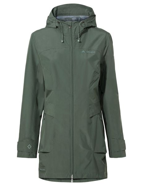 Hardshell-Jacke W Skomer Parka II. Zielone parki damskie Vaude, na lato, s, bez wzorów, z hardshellu, eleganckie, z kapturem. Za 720.30 zł.