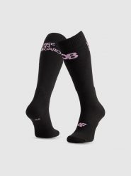 4F Skarpety snowboardowe damskie - czarne 35-38. Czarne skarpety damskie 4f, bez wzorów, prążkowane. Za 69.99 zł.