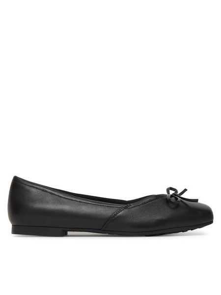 Caprice Baleriny 9-22109-46 Czarny. Czarne baleriny damskie Caprice, bez wzorów, ze skóry, bez obcasa. Za 210.99 zł.
