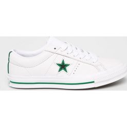 Converse - Tenisówki. Białe trampki męskie Converse, bez wzorów, z materiału, bez zapięcia. W wyprzedaży za 239.90 zł.
