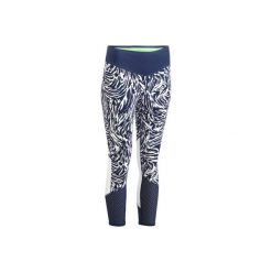 Legginsy 7/8 fitness 900. Czarne legginsy sportowe damskie DOMYOS. Za 89.99 zł.