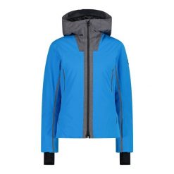 Damska kurtka narciarska CMP. Niebieskie kurtki damskie CMP, na zimę, xs, bez wzorów, bez kaptura, narciarskie. Za 1,226.70 zł.