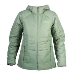 Kurtka Damska Bergland. Zielone kurtki damskie Jack Wolfskin, m, bez wzorów, z materiału, z kapturem. Za 640.99 zł.