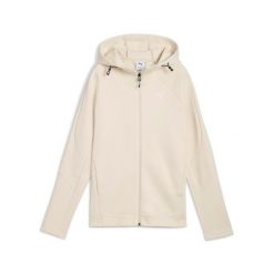 Puma Bluza Evostripe Full-Zip Dk 68505087. Brązowe bluzy damskie Puma, bez wzorów, bez kaptura. Za 240.99 zł.