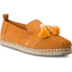 Espadryle TOMS - Deconstructed Alpargata Rope 10011727 Saffron Suede/Tassel. Brązowe espadryle damskie Toms, z materiału. W wyprzedaży za 249.00 zł.