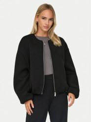 ONLY Bluza Ellie 15344567 Czarny Regular Fit. Czarne bluzy damskie Only, l, bez wzorów, z syntetyku, bez kaptura. Za 229.99 zł.