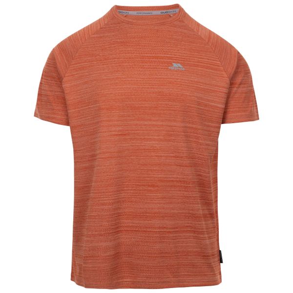 T-shirt Trespass Leecana. Czerwone t-shirty męskie Trespass, l, bez wzorów, z materiału, klasyczne, bez kołnierzyka. Za 102.73 zł.