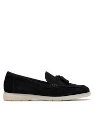 Clarks Mokasyny Narini Edge 26181450 Czarny. Czarne mokasyny damskie Clarks, ze skóry. Za 269.99 zł.