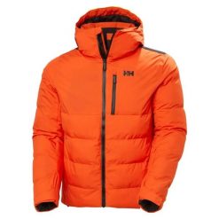 Kurtka narciarska z kapturem Helly Hansen Kvitfjell Race. Czerwone kurtki snowboardowe męskie Helly Hansen, l, bez wzorów, z dzianiny, długie, z kapturem, narciarskie, primaloft. Za 1,359.20 zł.