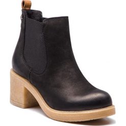 Botki SERGIO BARDI - Barzana FW127369018GM 401. Czarne kozaki damskie Sergio Bardi, z nubiku, bez obcasa, na obcasie. W wyprzedaży za 229.00 zł.