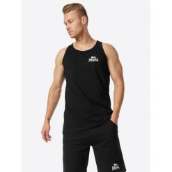 Tank top Lonsdale Dolton. Białe koszulki sportowe męskie Lonsdale, bez wzorów, z bawełny, sportowe, bez kołnierzyka. Za 137.00 zł.