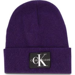 Czapka CALVIN KLEIN JEANS - J Basic Women Knitte K60K604780 507. Fioletowe czapki i kapelusze damskie Calvin Klein Jeans, z jeansu. Za 179.00 zł.