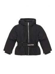 Calvin Klein Jeans Kurtka zimowa IG0IG02976 M Czarny Regular Fit. Czarne buty zimowe dziewczęce Calvin Klein Jeans, bez wzorów, z jeansu, bez zapięcia. Za 559.99 zł.