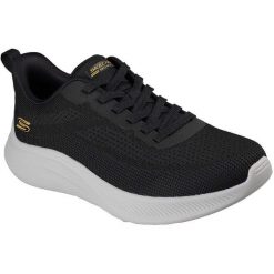 Buty sportowe męskie Skechers Bobs Moda Flex. Czarne buty sportowe męskie Skechers, bez zapięcia, na fitness i siłownię. Za 490.00 zł.
