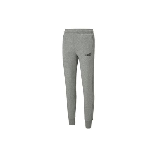 Spodnie męskie Puma Essentials Slim. Szare spodnie sportowe męskie Puma, m, bez wzorów, z bawełny, na fitness i siłownię. Za 237.75 zł.