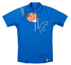 Koszulka trekkingowa męska La Sportiva Promo Mattstock. Czerwone koszulki sportowe męskie La Sportiva, l, bez wzorów, z materiału, bez kołnierzyka, bez ramiączek, trekkingowe. Za 135.15 zł.