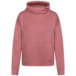 Bluza Z Kapturem Damska Sportowa Grayling. Fioletowe bluzy sportowe damskie Trespass, l, bez wzorów, z dzianiny, z kapturem, na fitness i siłownię. Za 137.99 zł.