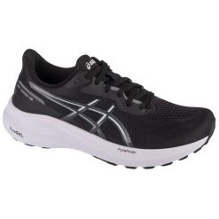 Buty do biegania damskie Asics Gt-1000 13. Czarne obuwie sportowe damskie Asics, bez wzorów, do biegania. Za 554.15 zł.