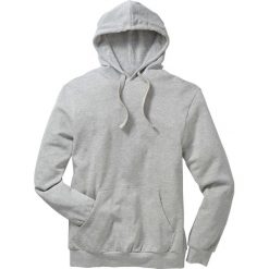 Bluza z kapturem Regular Fit bonprix jasnoszary melanż. Bluzy męskie marki bonprix. Za 37.99 zł.