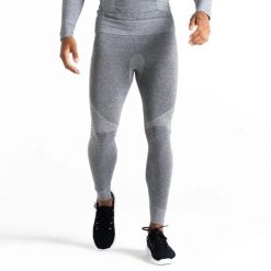 Legginsy termoaktywne męskie DARE2B Baselayer. Szare legginsy sportowe męskie Dare 2b, l, bez wzorów, z materiału, do biegania. Za 80.00 zł.