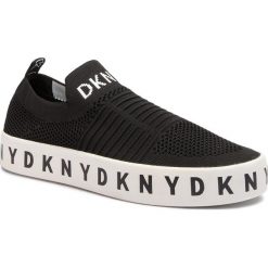 Tenisówki DKNY - Brea K4800741 Black. Półbuty damskie marki DKNY. W wyprzedaży za 449.00 zł.
