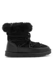 Jenny Fairy Śniegowce WSL19150-20 Czarny. Czarne śniegowce i trapery damskie Jenny Fairy, z materiału. Za 119.99 zł.