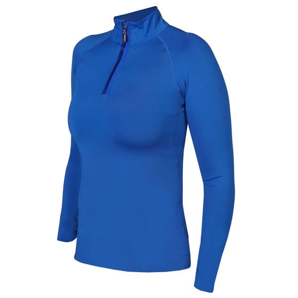 Bluza damska z poligrafii Horka. Niebieskie bluzy sportowe damskie Horka, bez wzorów, bez kaptura, na fitness i siłownię. Za 281.50 zł.