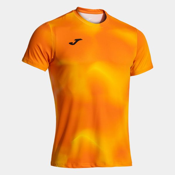 Męska koszulka funkcjonalna Joma R-Trail Nature Orange S. Brązowe koszulki sportowe męskie Joma, m, bez wzorów, bez kołnierzyka, bez ramiączek, do biegania. Za 197.99 zł.
