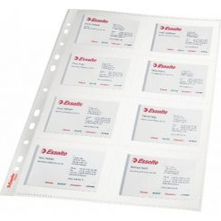 Esselte Koszulki na 16 wizytówek ESSELTEM 10 SZT. (78930). Szare t-shirty i topy dla dziewczynek Esselte. Za 14.18 zł.