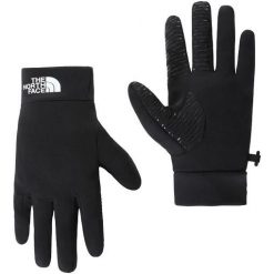 Rękawice turystyczne unisex The North Face TNF Rino Glove. Czarne rękawiczki męskie The North Face, bez wzorów, sportowe. Za 124.00 zł.