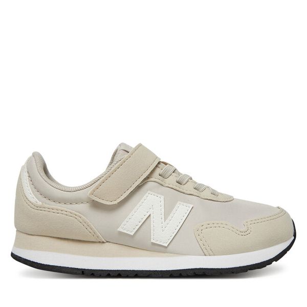 Sneakersy New Balance. Brązowe trampki i tenisówki chłopięce New Balance, bez wzorów, bez zapięcia. Za 179.99 zł.