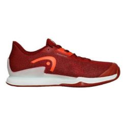 Buty do tenisa męskie HEAD Sprint Pro 3.5 Clay. Czerwone buty sportowe męskie Head, bez zapięcia, do biegania. Za 469.00 zł.