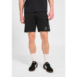 Szorty Hummel Move 2.0. Czarne krótkie spodenki sportowe męskie Hummel, bez wzorów, na fitness i siłownię. Za 270.50 zł.