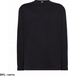 JHK TSRA170LS - T-shirt męski z długimi rękawami - czarny S. Czarne t-shirty męskie JHK, m, bez wzorów, bez kołnierzyka. Za 24.63 zł.